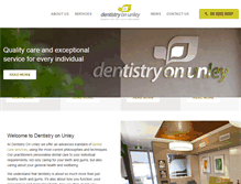 Tablet Screenshot of dentistryonunley.com.au